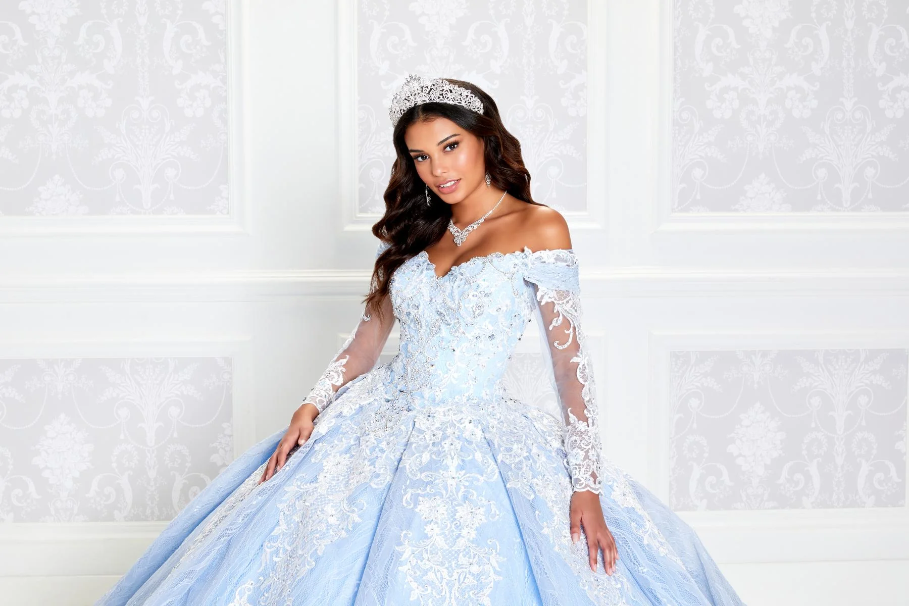 Princesa by Ariana Vara Dress PR12267 - Image 8