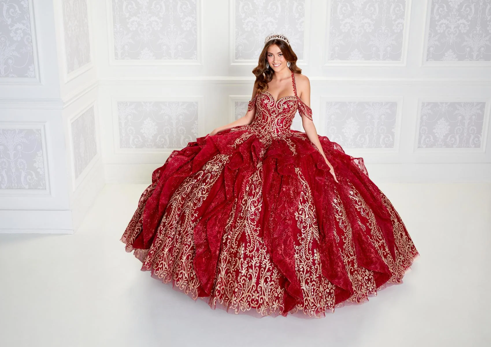 Princesa by Ariana Vara Dress PR12274 - Image 4