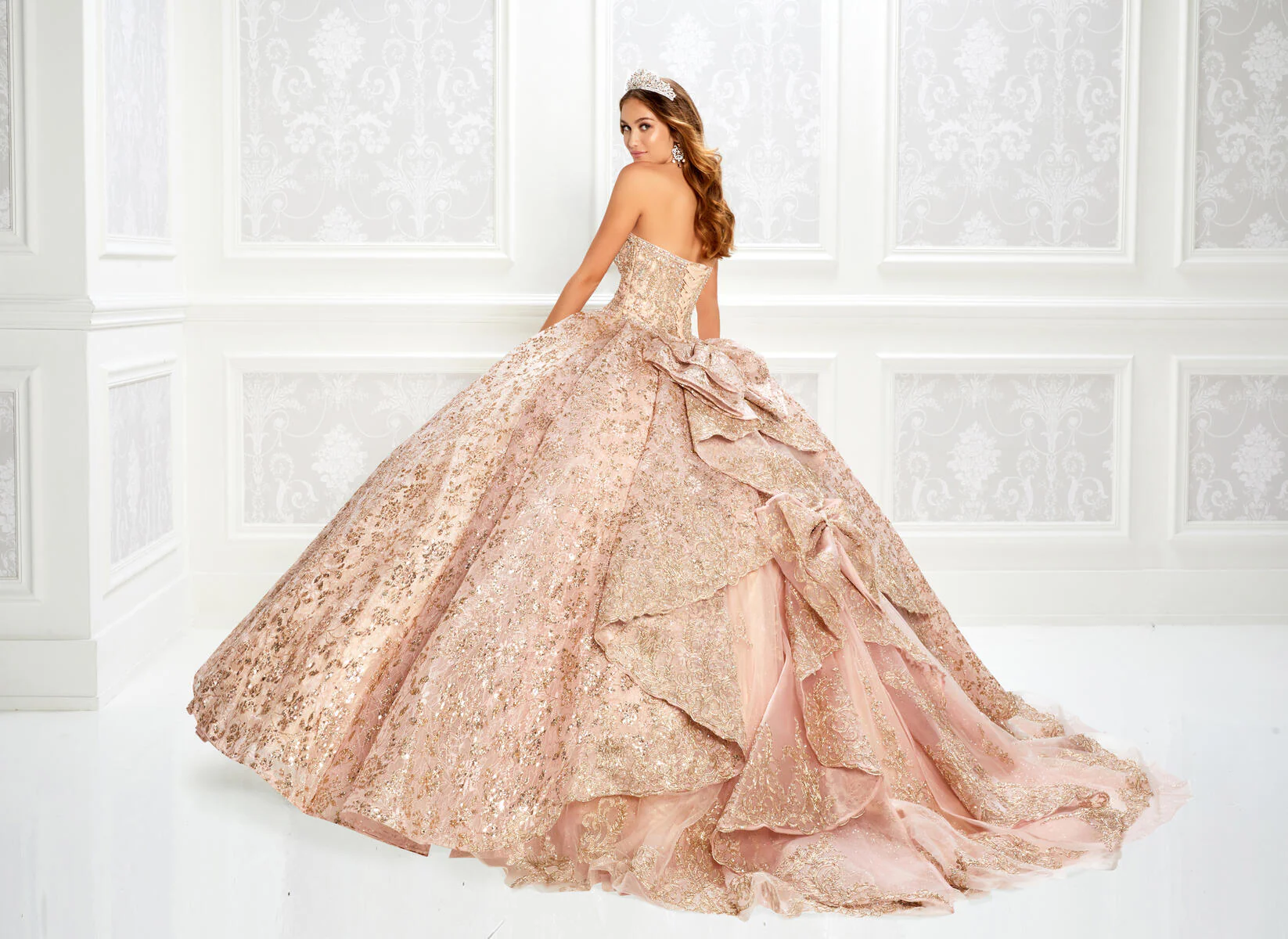 Princesa by Ariana Vara Dress PR22022 - Image 8