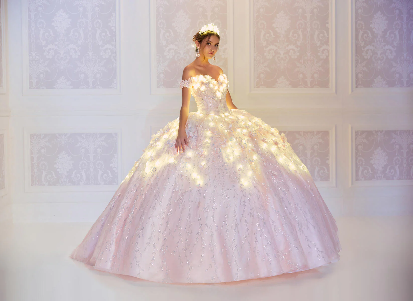 Princesa by Ariana Vara Dress PR22036 - Image 9