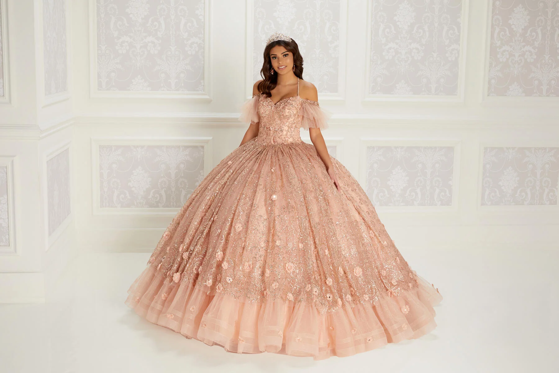 Princesa by Ariana Vara Dress PR22144 - Image 12