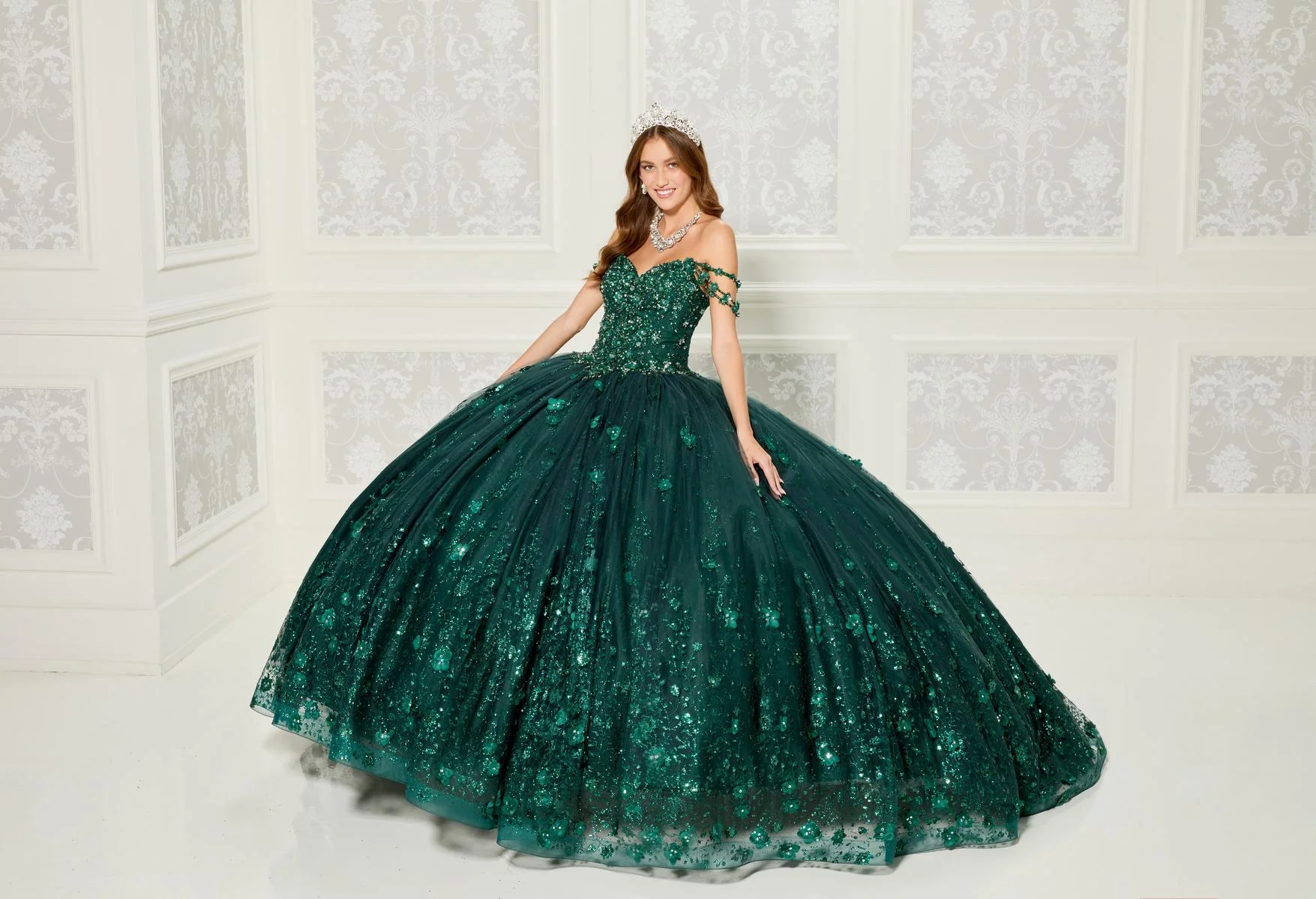 Princesa by Ariana Vara Dress PR22145 - Image 3