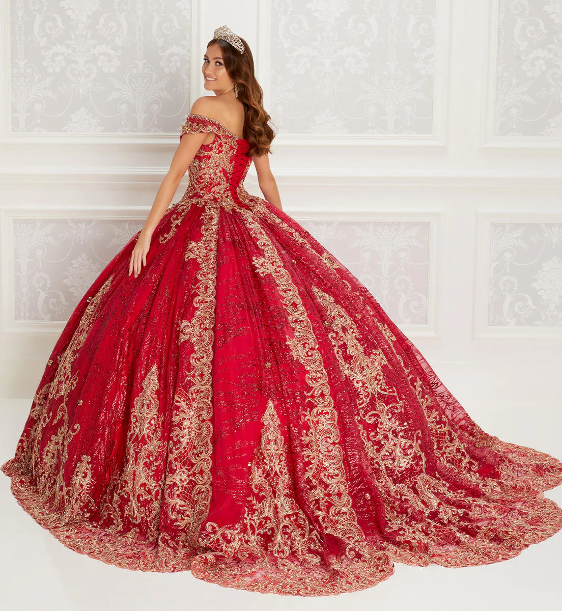 Princesa by Ariana Vara Dress PR22148 - Image 2