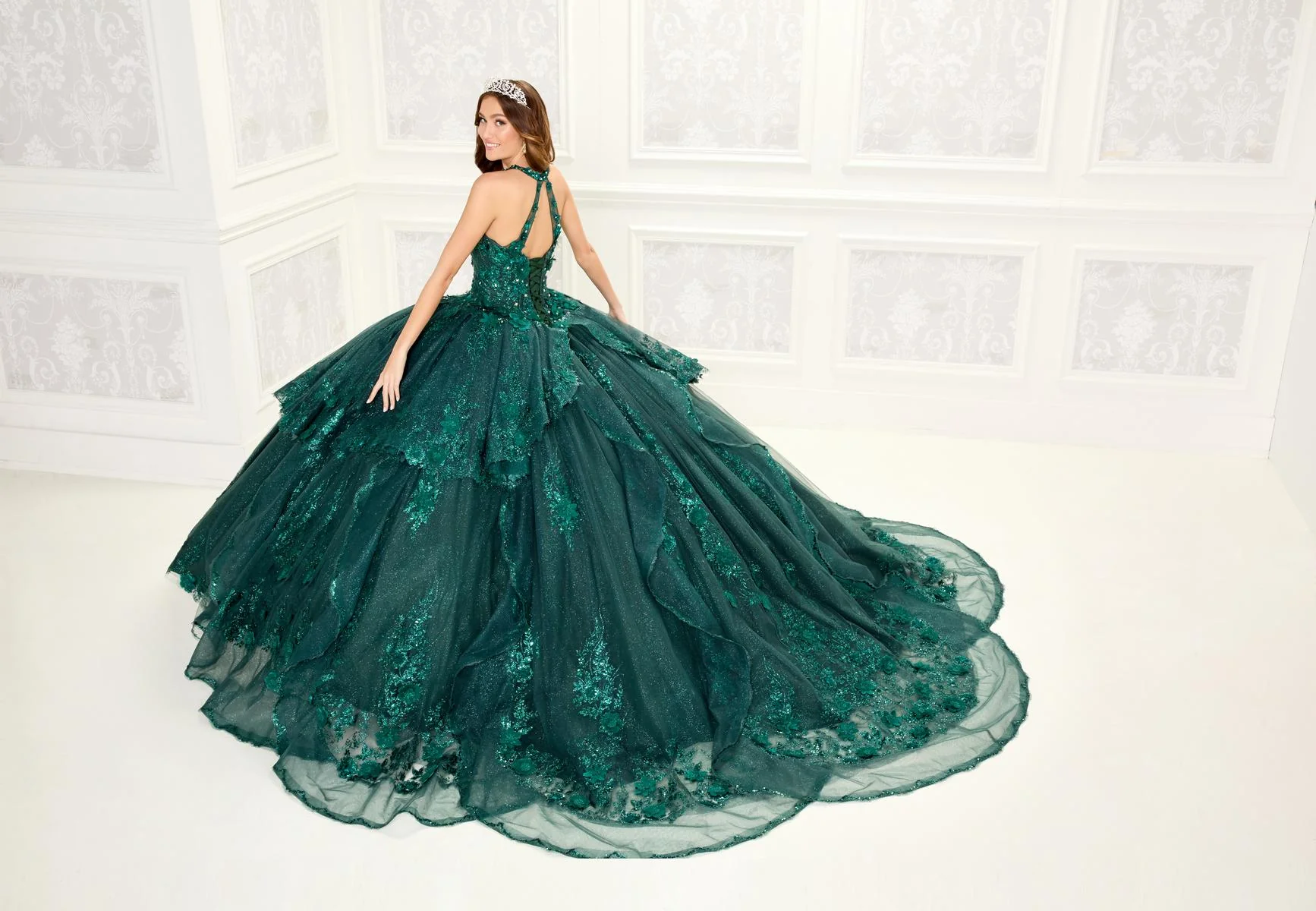 Princesa by Ariana Vara Dress PR30082 - Image 8