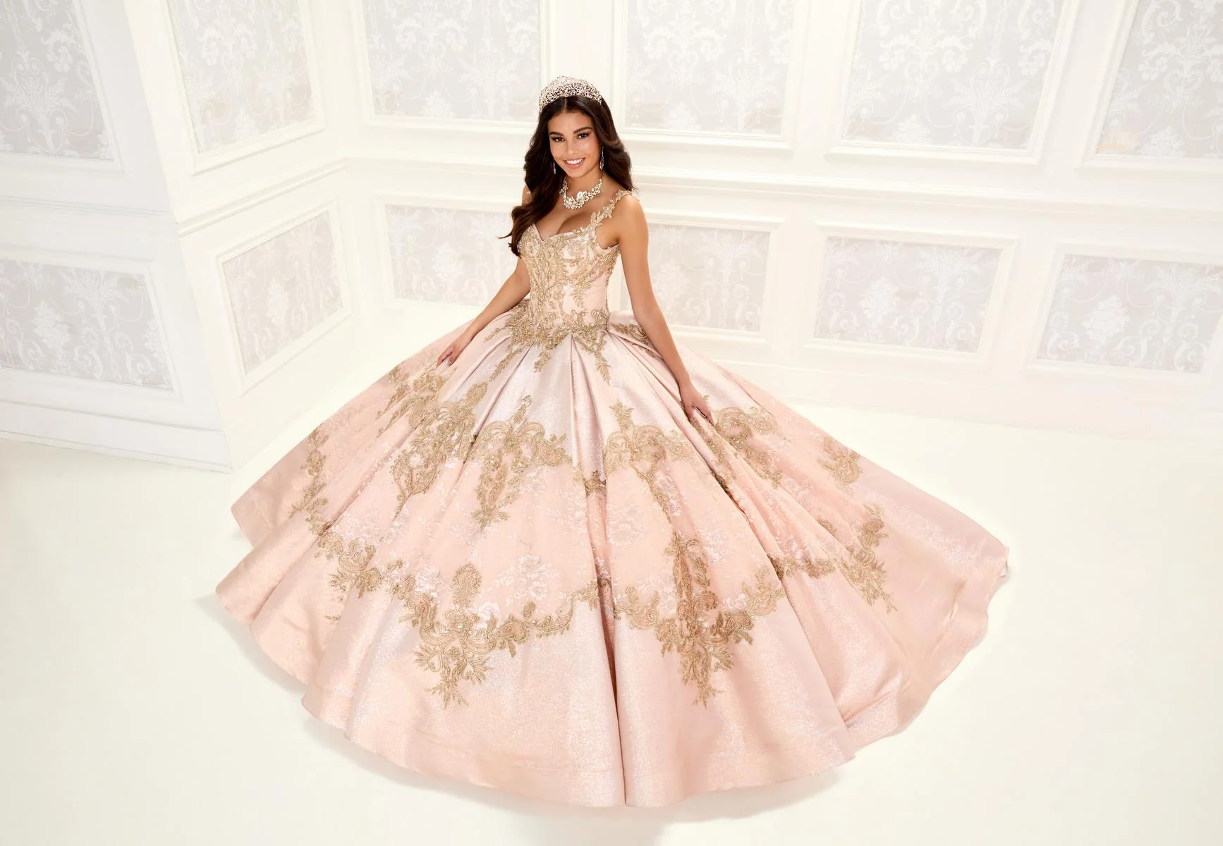 Princesa by Ariana Vara Dress PR30085 - Image 5