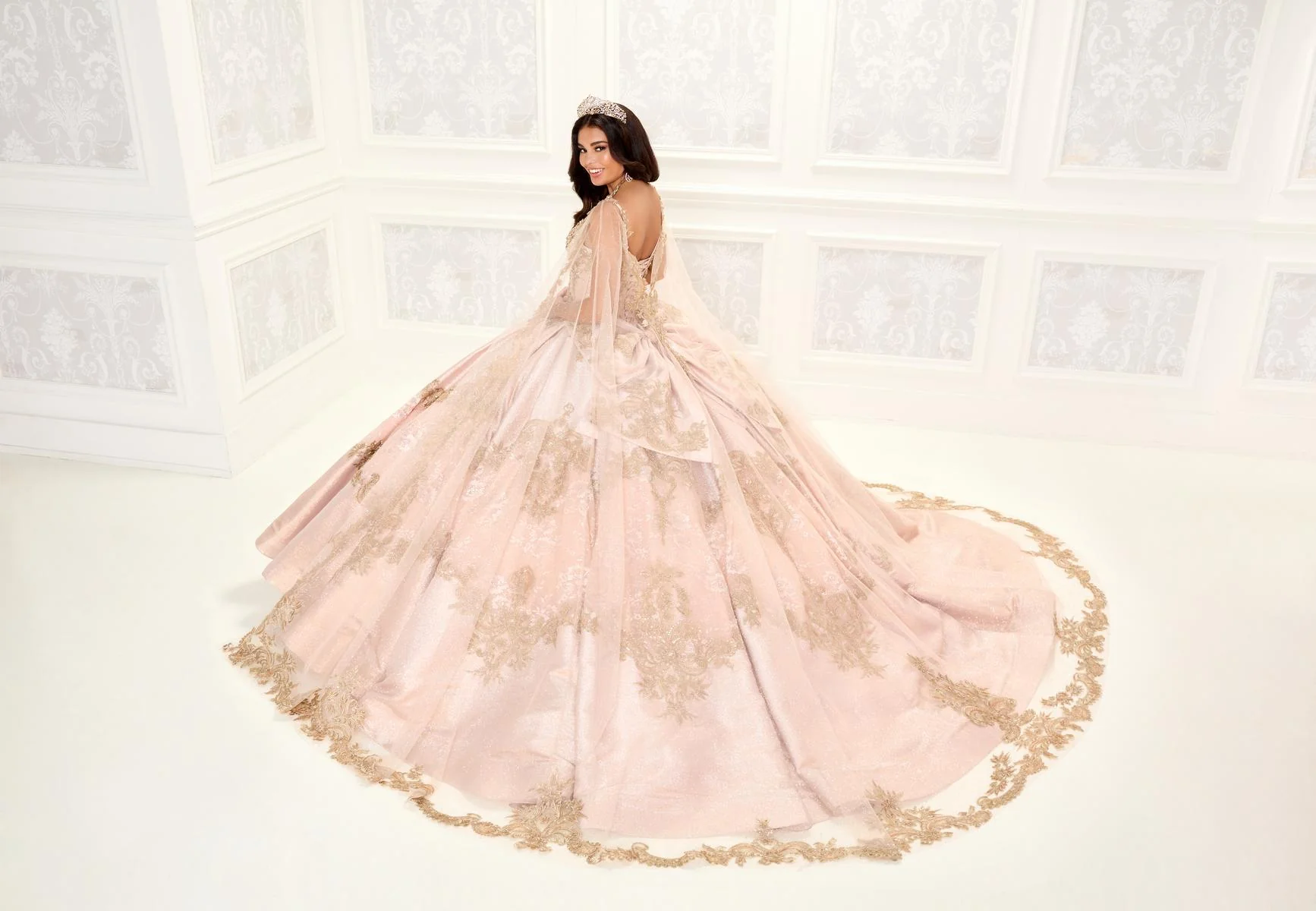 Princesa by Ariana Vara Dress PR30085 - Image 6