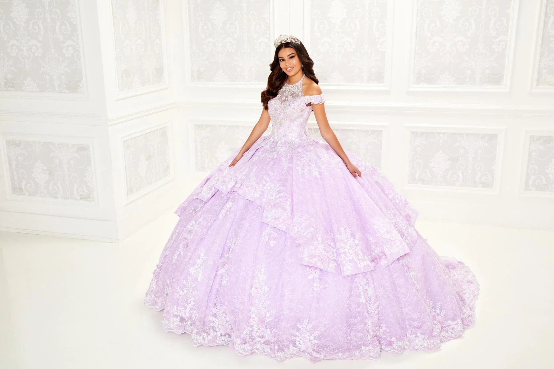 Princesa by Ariana Vara Dress PR30089 - Image 4