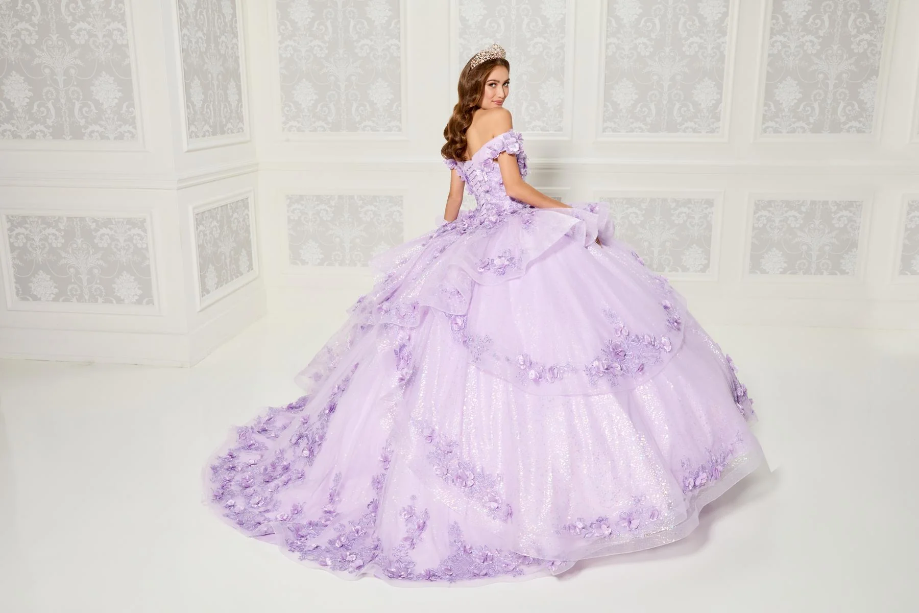 Princesa by Ariana Vara Dress PR30113 - Image 5