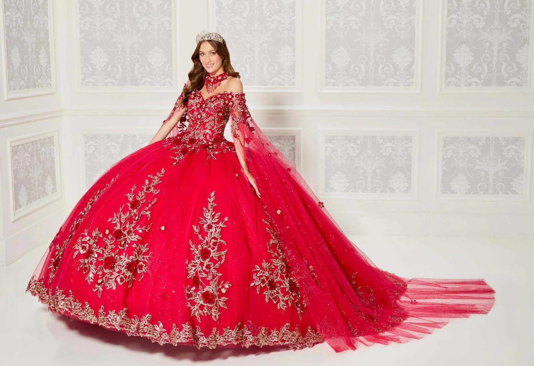 Princesa by Ariana Vara Dress PR30114 - Image 6