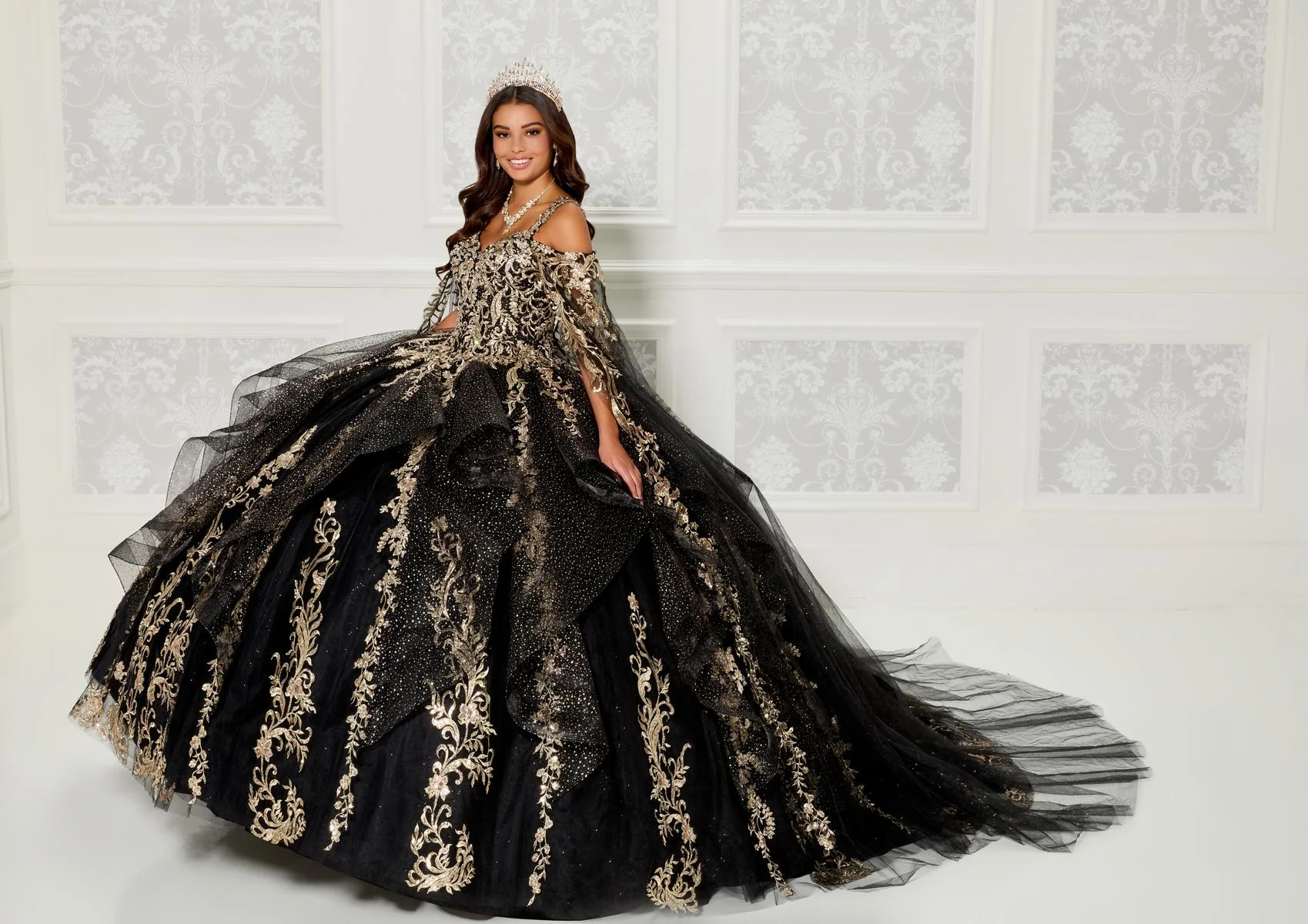 Princesa by Ariana Vara Dress PR30117 - Image 7