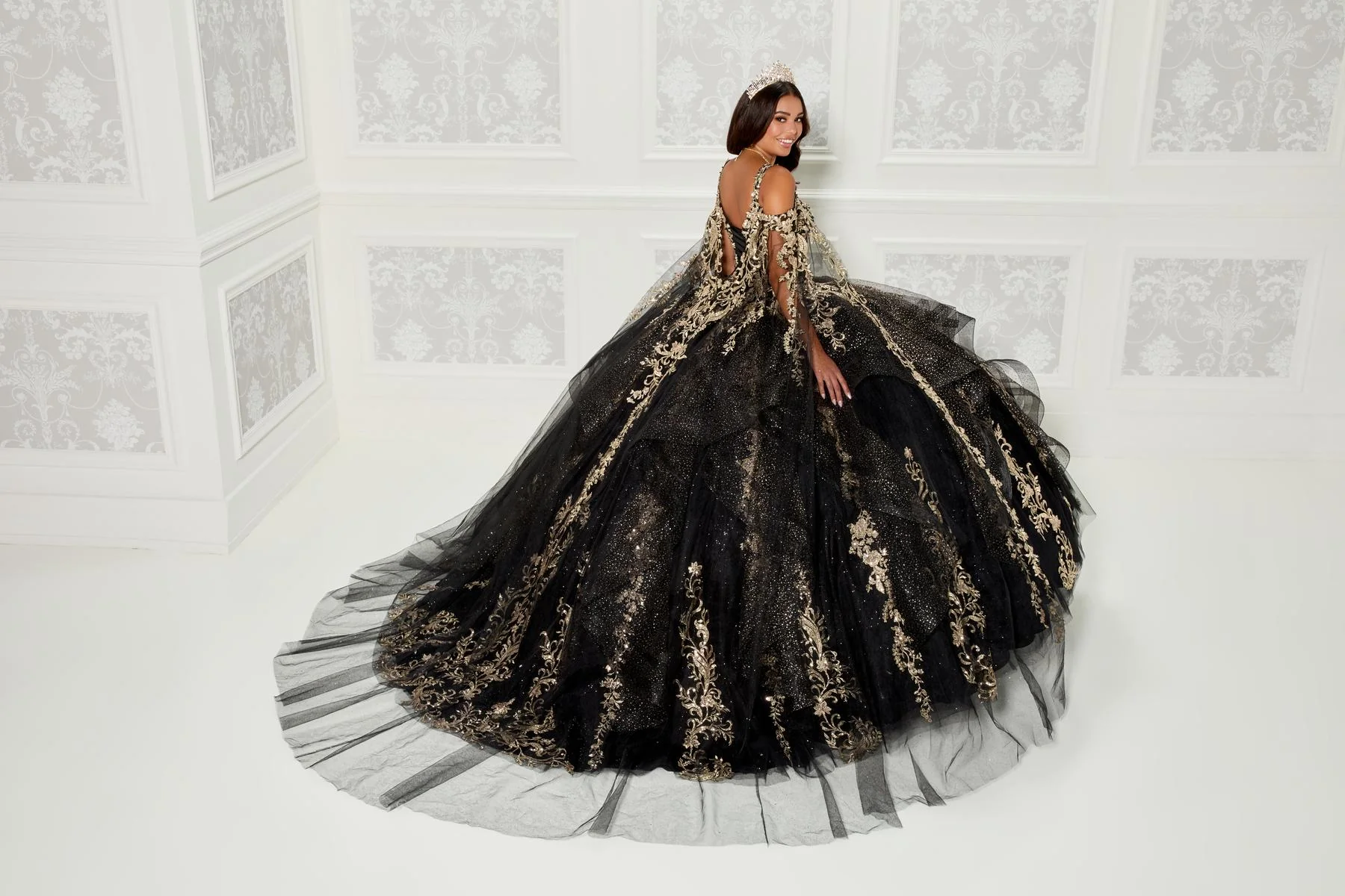 Princesa by Ariana Vara Dress PR30117 - Image 8