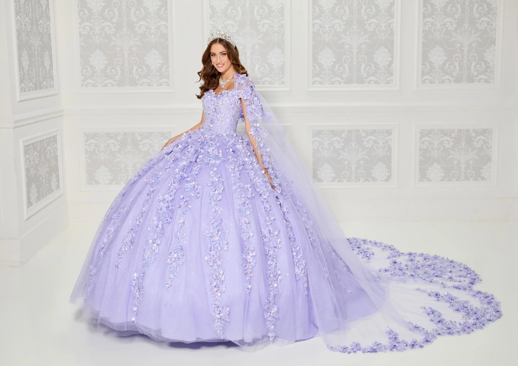 Princesa by Ariana Vara Dress PR30120 - Image 6