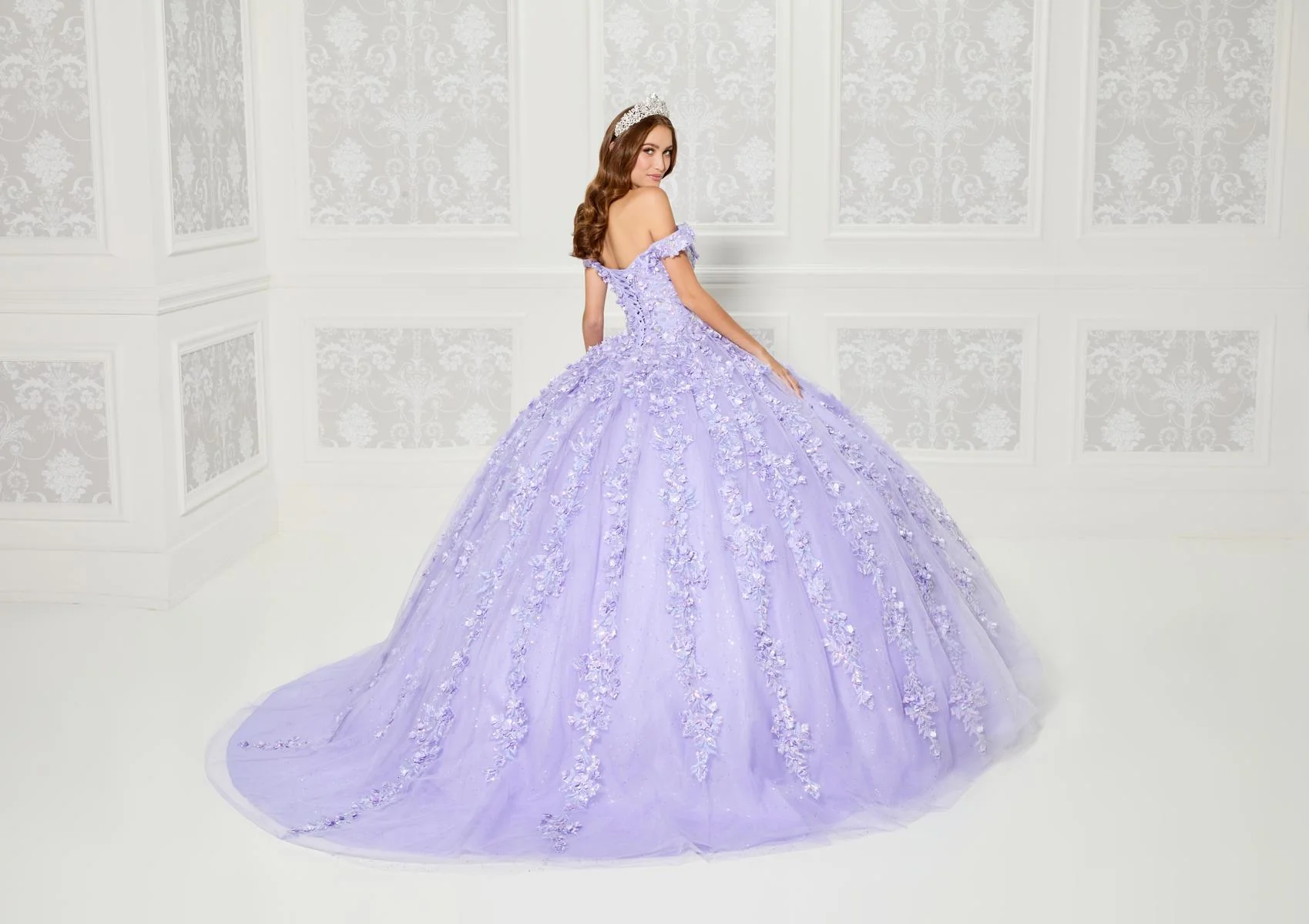 Princesa by Ariana Vara Dress PR30120 - Image 7