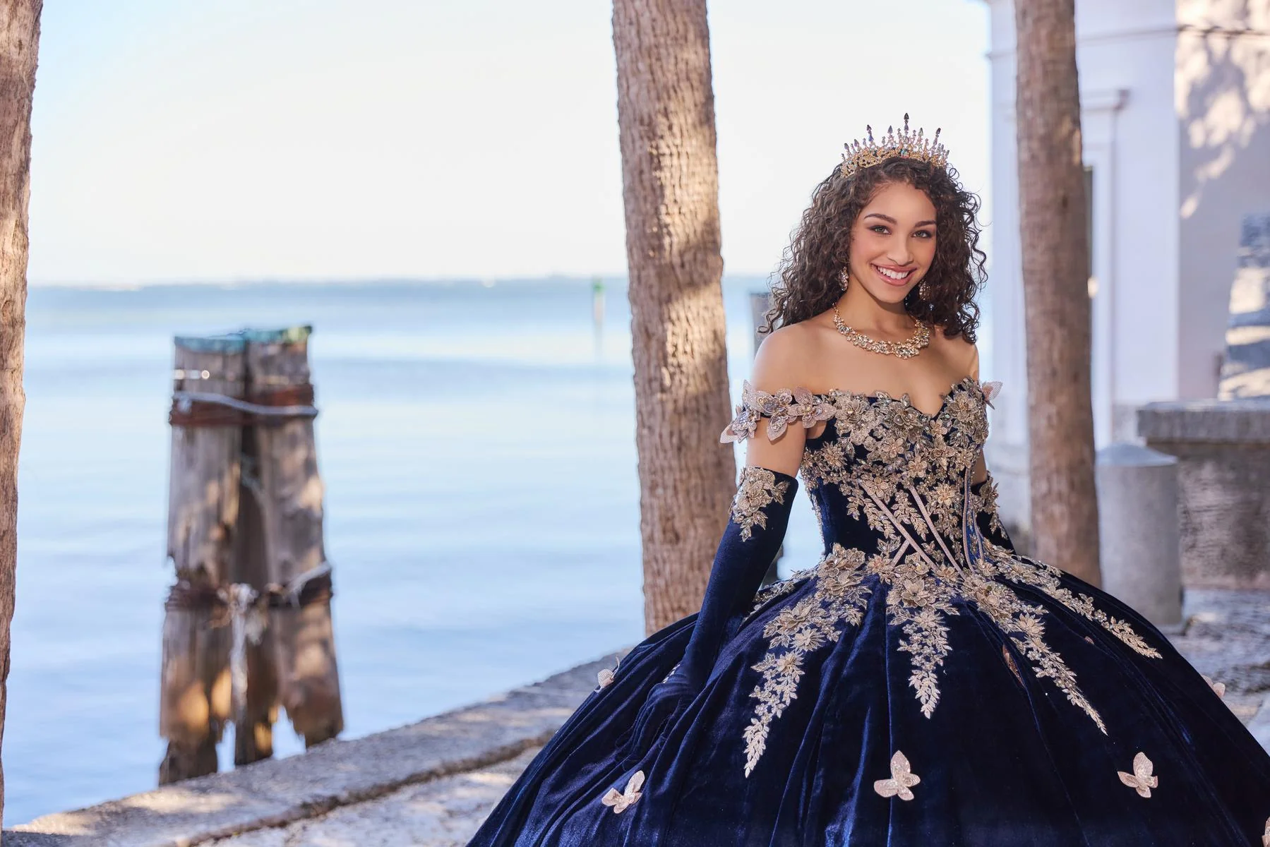 Princesa by Ariana Vara Dress PR30136 - Image 8