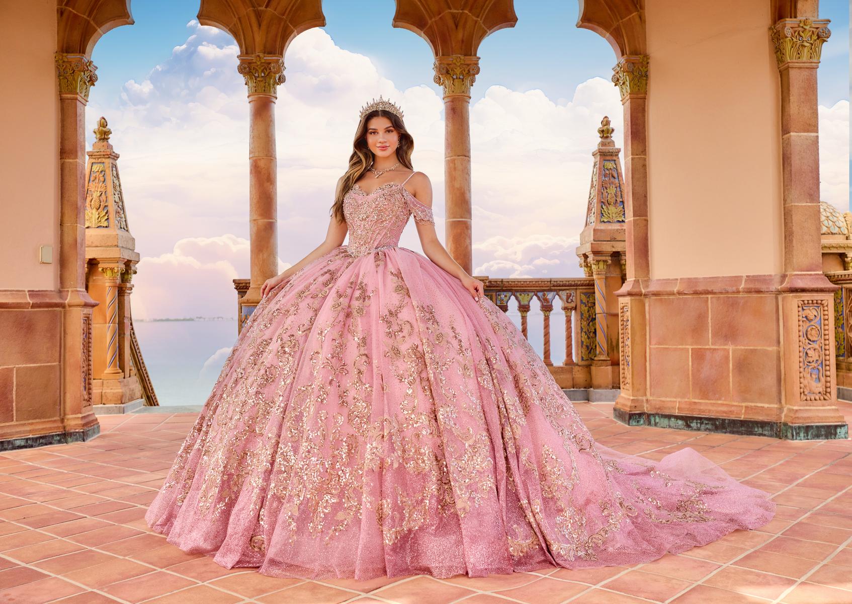 Princesa by Ariana Vara Dress PR30153 - Image 7