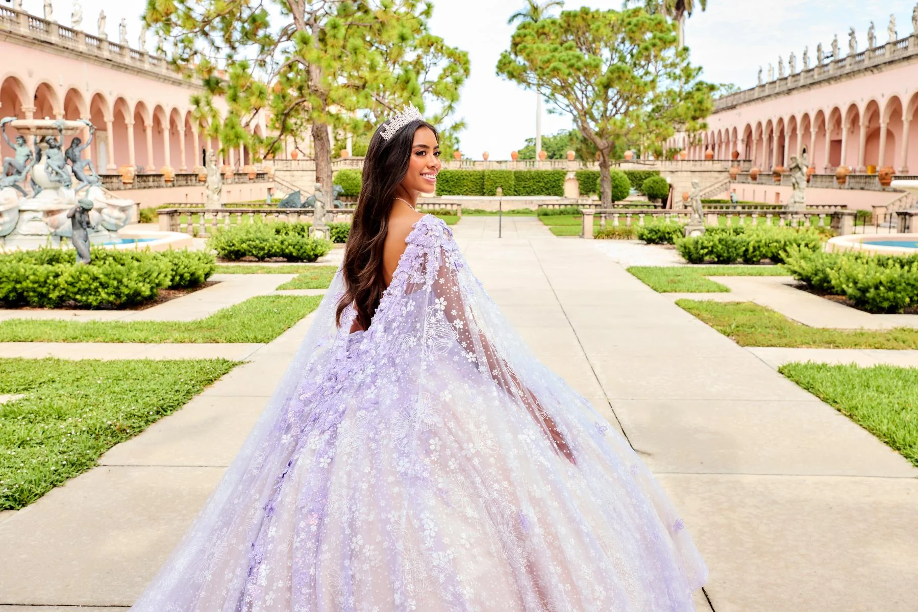 Princesa by Ariana Vara Dress PR30158 - Image 8