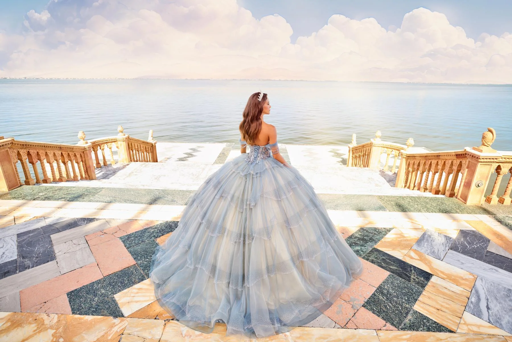 Princesa by Ariana Vara Dress PR30160 - Image 4