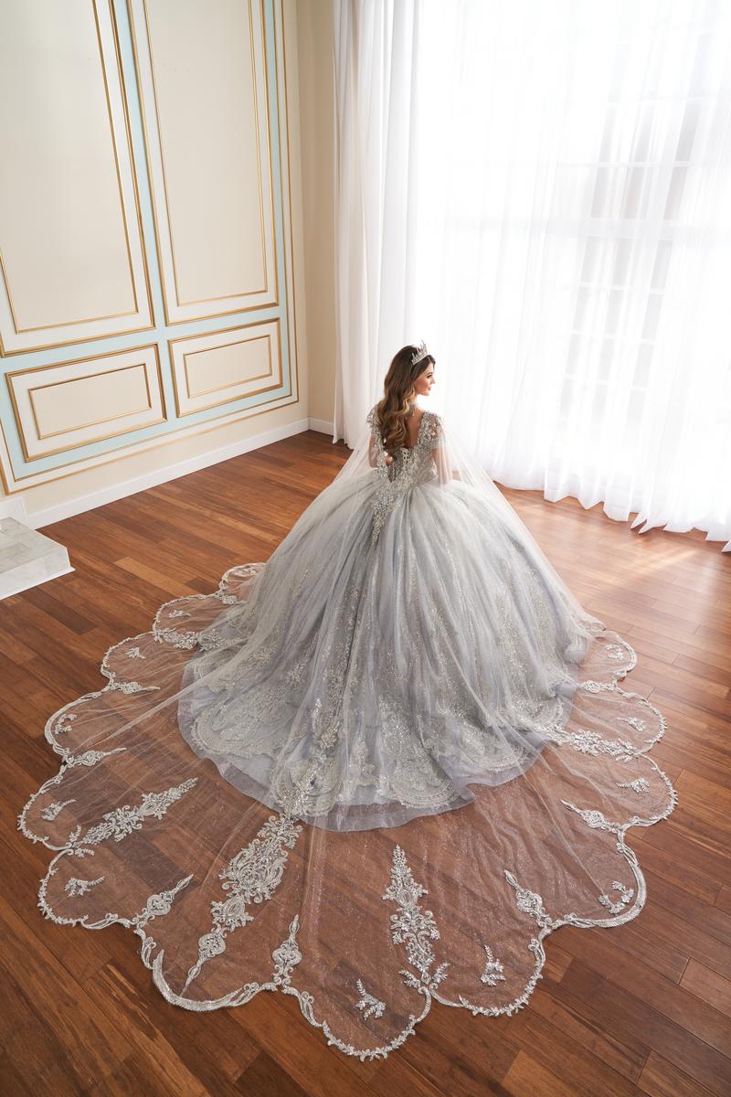 Princesa by Ariana Vara Dress PR30173CAPE - Image 2