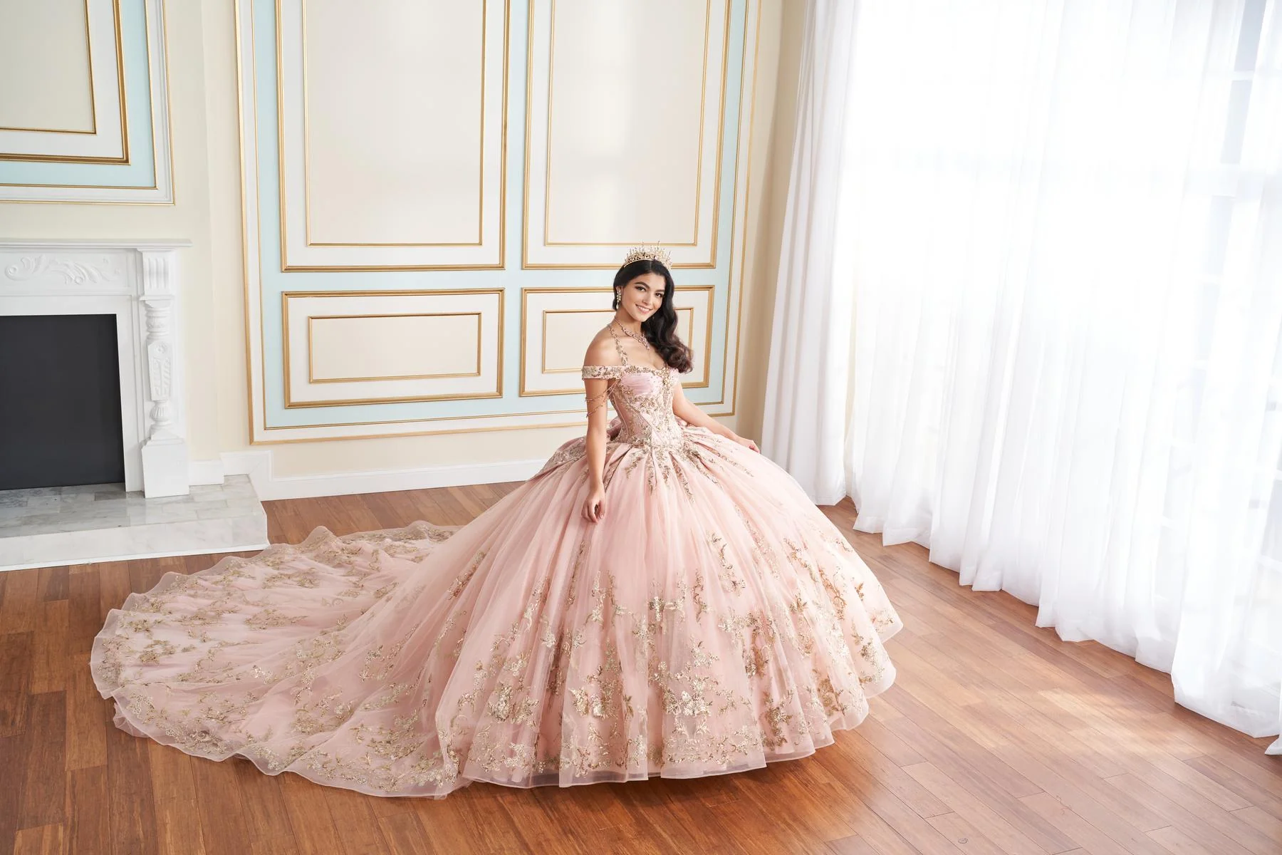 Princesa by Ariana Vara Dress PR30176 - Image 5