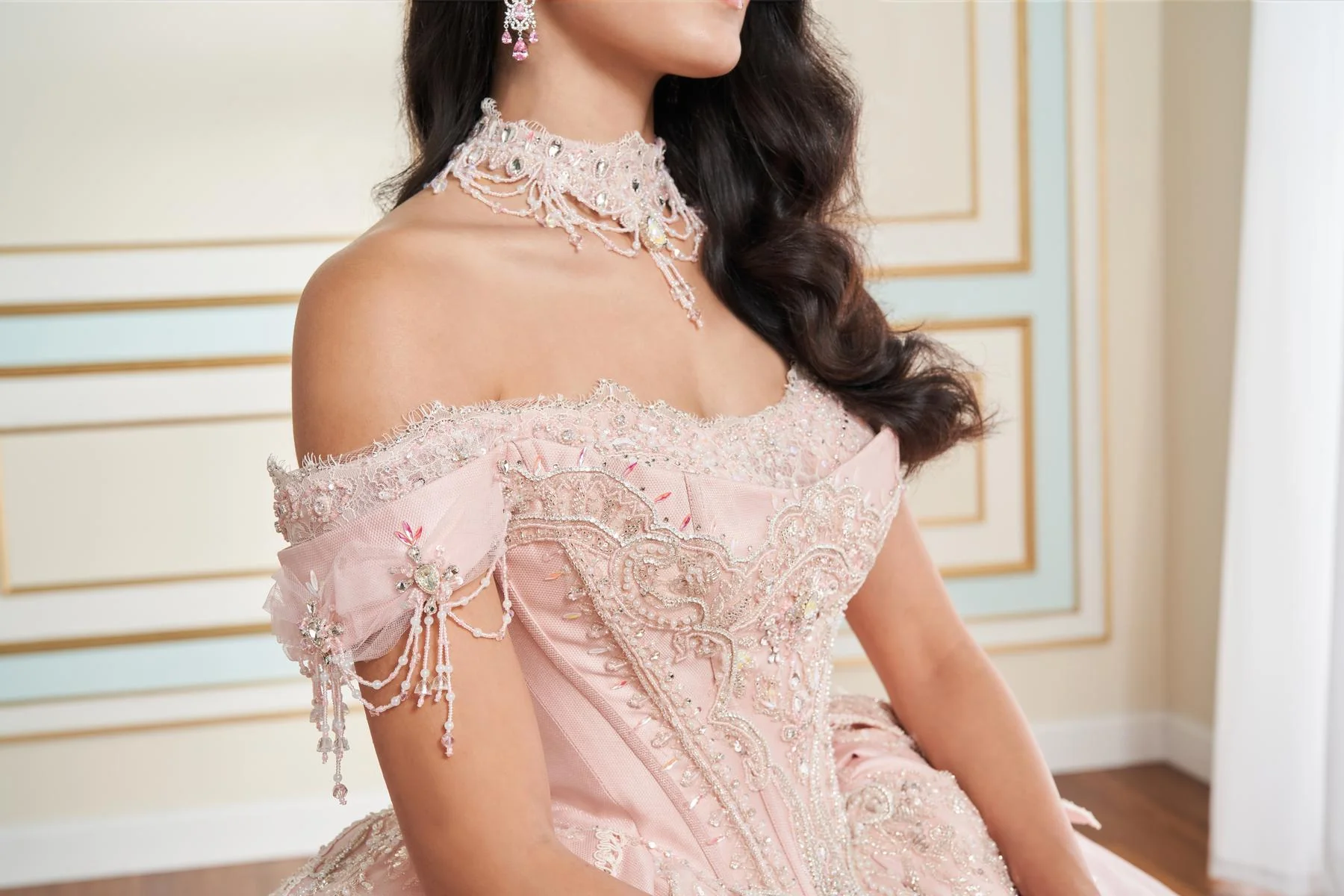 Princesa by Ariana Vara Dress PR70102 - Image 11