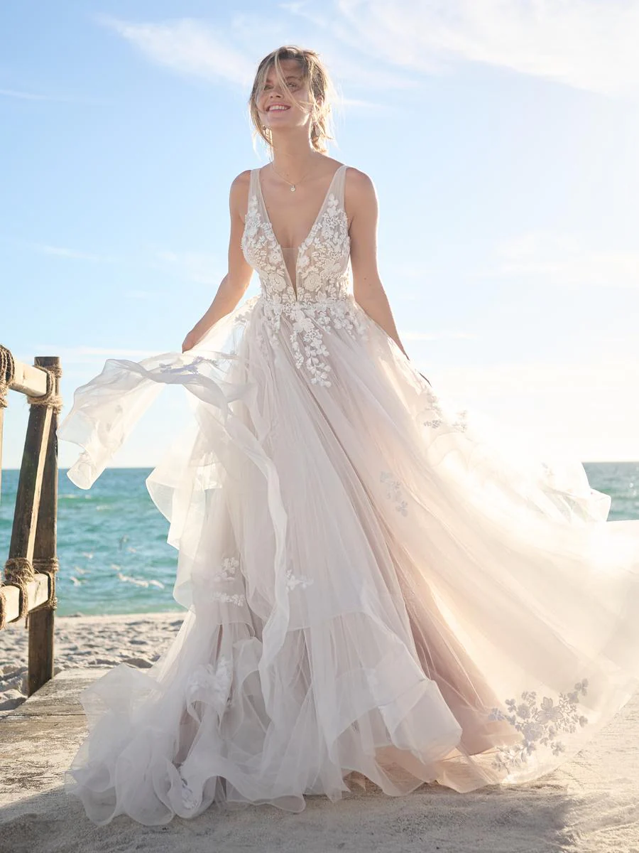 Rebecca Ingram by Maggie Sottero "Winona" Bridal Gown 23RK688 - Image 5