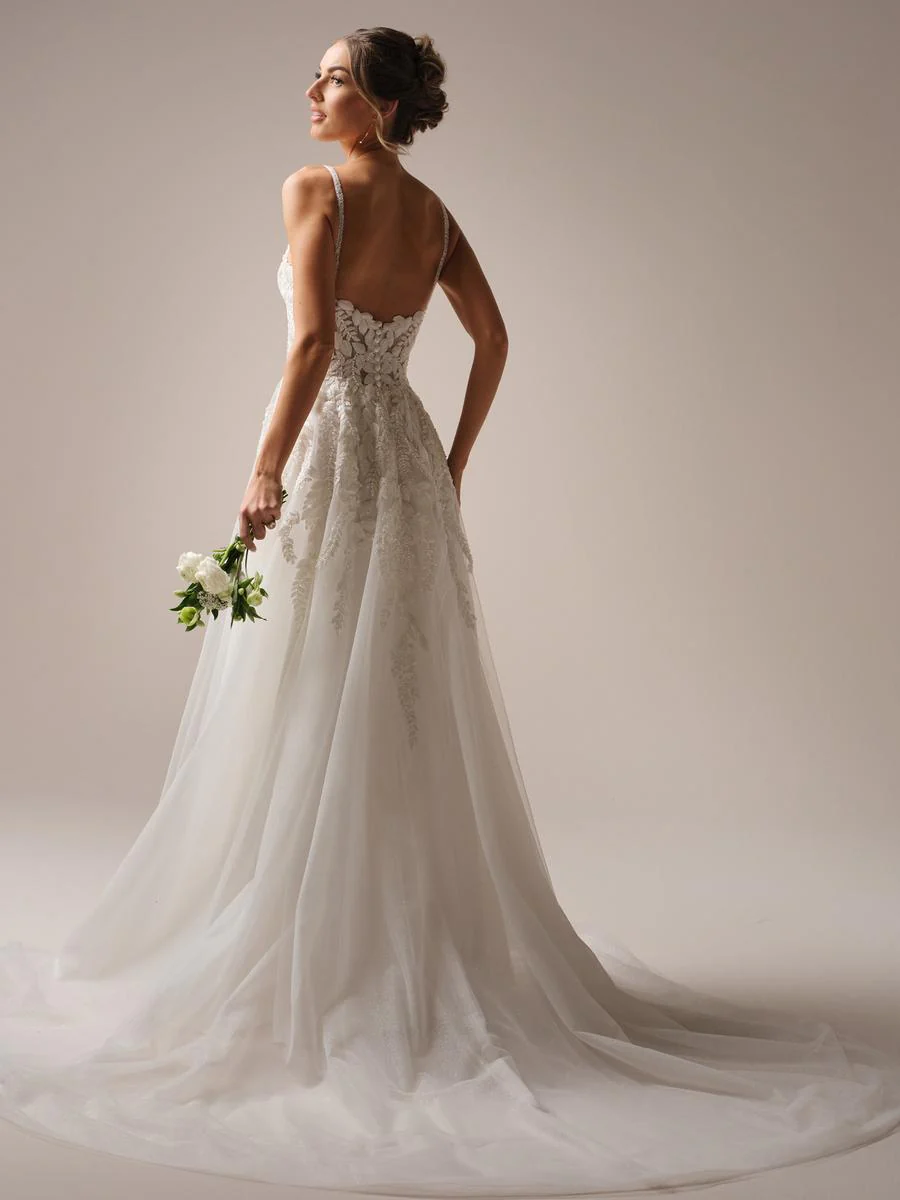 Rebecca Ingram "Carmen" Garden-Inspired A-line Bridal - Image 2