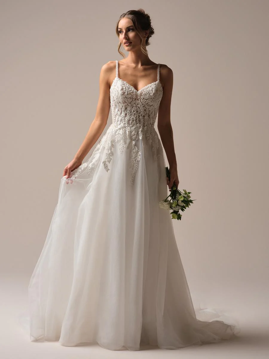Rebecca Ingram "Carmen" Garden-Inspired A-line Bridal - Image 3