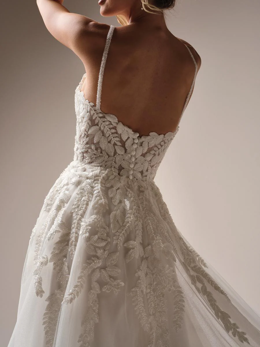 Rebecca Ingram "Carmen" Garden-Inspired A-line Bridal - Image 6