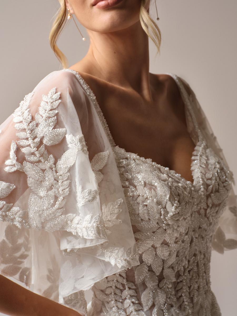 Rebecca Ingram "Carmen" Garden-Inspired A-line Bridal - Image 7