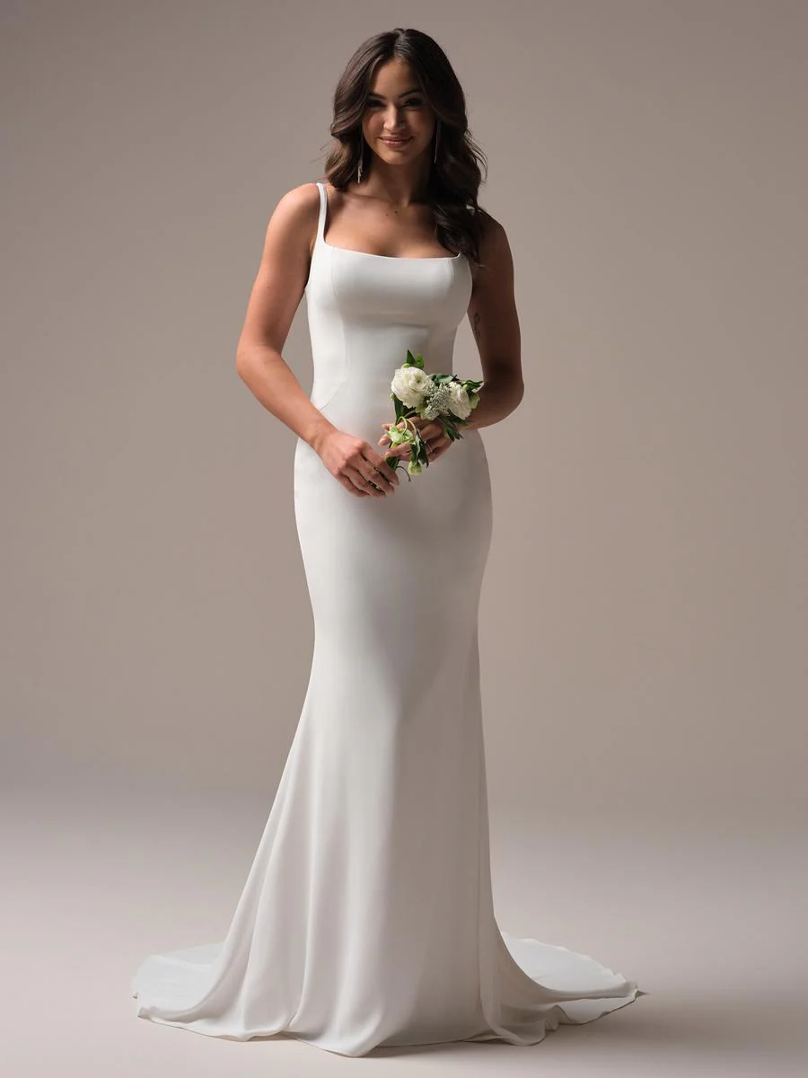 Rebecca Ingram "Jazzy" Vintage Sheath Bridal Gown