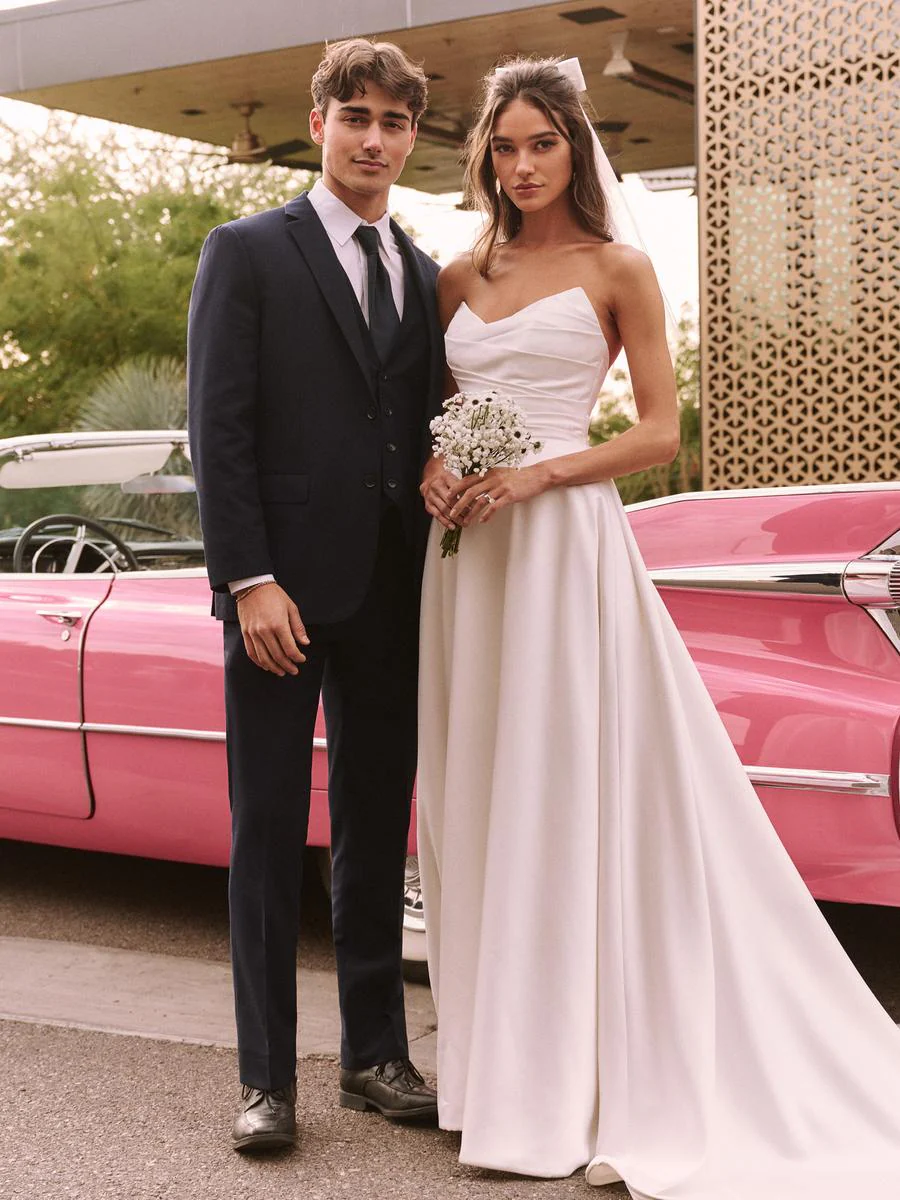 Rebecca Ingram "Ethelinda" Short Bridal Gown 24RS827 - Image 5
