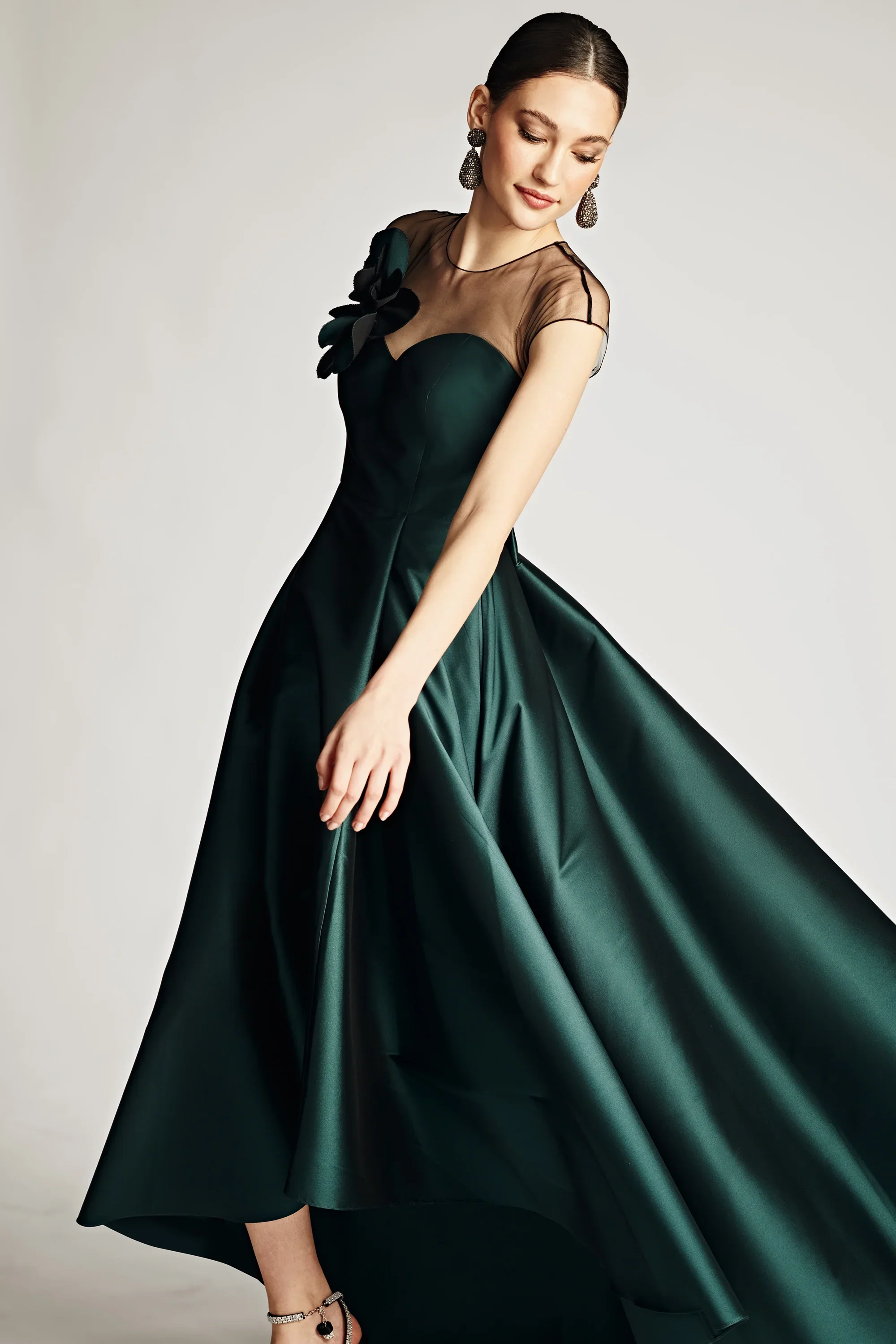 Sachin & Babi "Blakely" High Low Gown - Image 5
