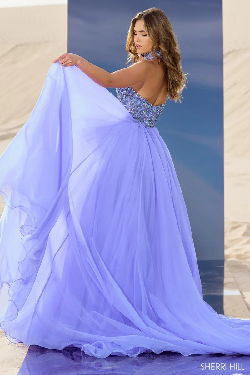 Sherri Hill Strapless Ballgown Dress 56852 - Image 2