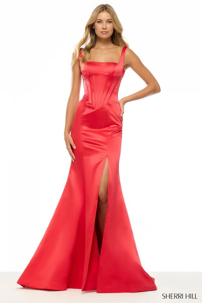 Sherri Hill Tight Corset Prom Dress 57840