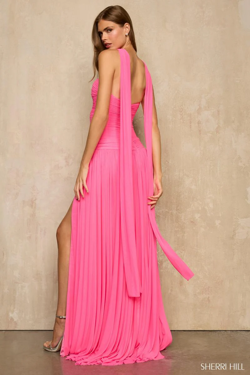 Sherri Hill Strapless Keyhole Prom Dress 57951 - Image 2