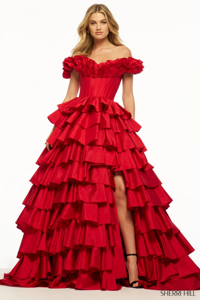 Sherri Hill Prom Dress 56039 - Image 3