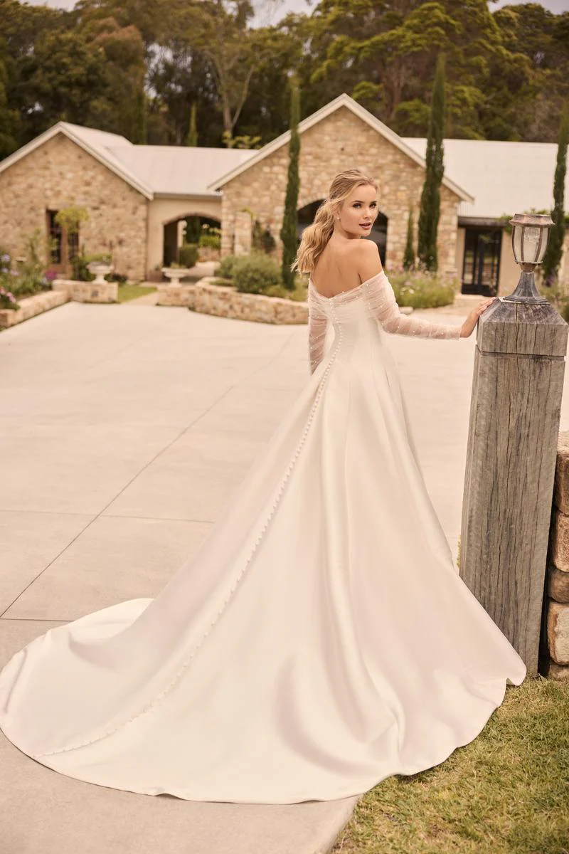 Sophia Tolli "Pearl" Bridal Gown Y3166 - Image 11