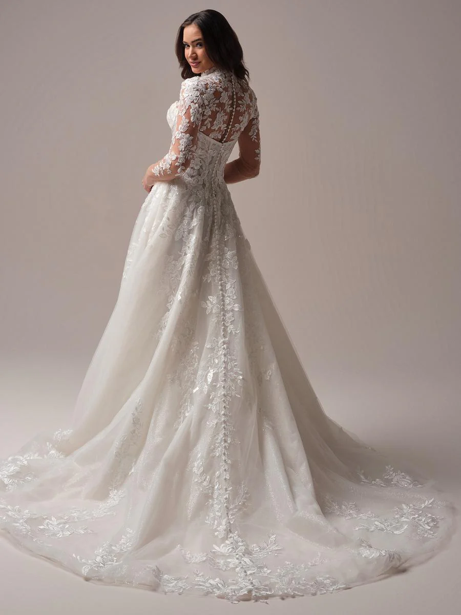 Sottero & Midgley "Darren" Lace A-line Bridal Gown - Image 2