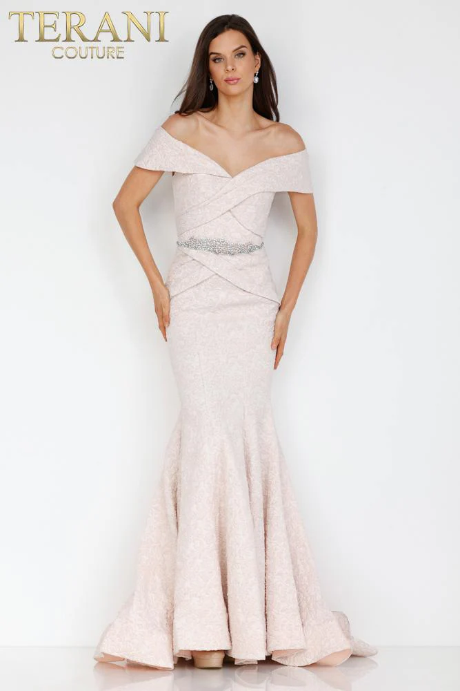 Terani Mother of the Bride Dress 1812M6657 - Image 3