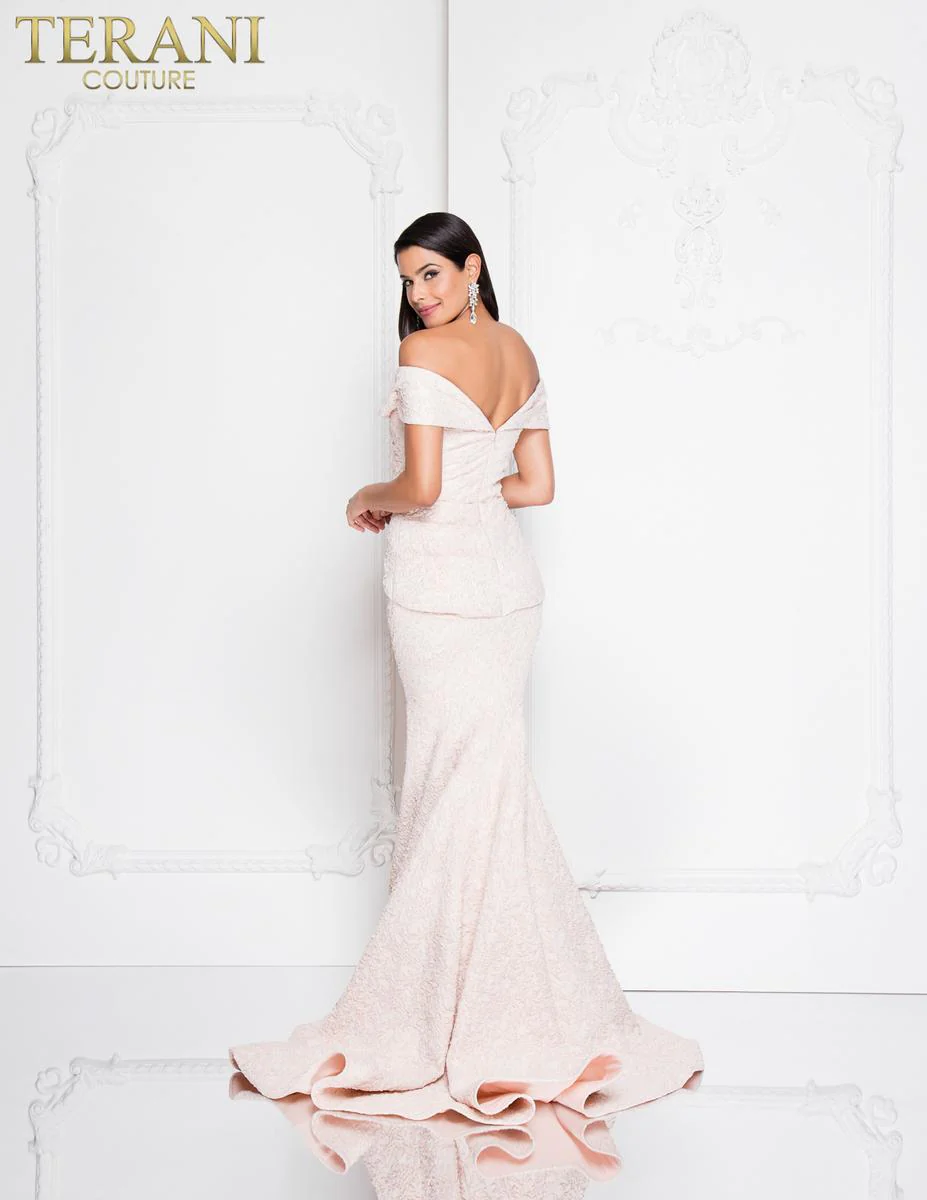 Terani Mother of the Bride Dress 1812M6657 - Image 4