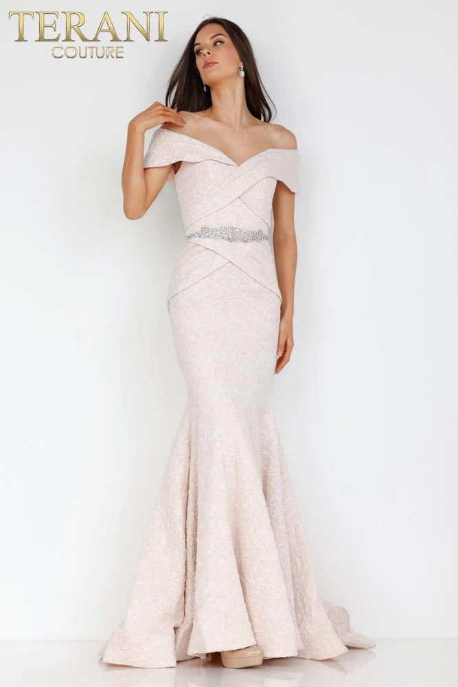 Terani Mother of the Bride Dress 1812M6657 - Image 8