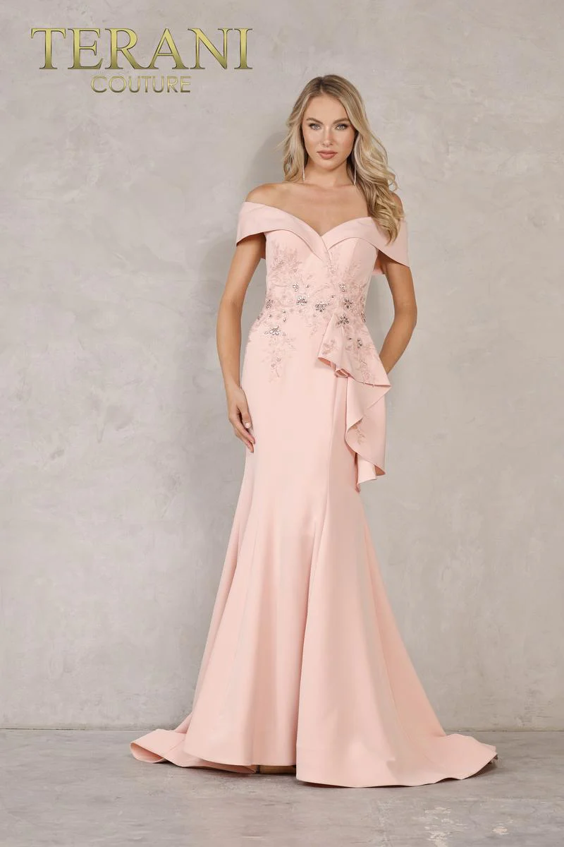 Terani Mother of the Bride Dress 1911M9339 - Image 9