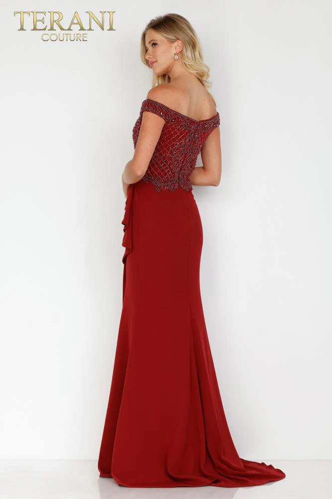 Terani Mother of the Bride Dress 2221M0381 - Image 2