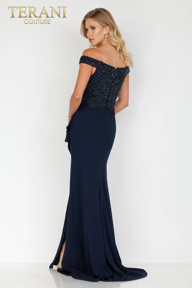 Terani Mother of the Bride Dress 2221M0381 - Image 4