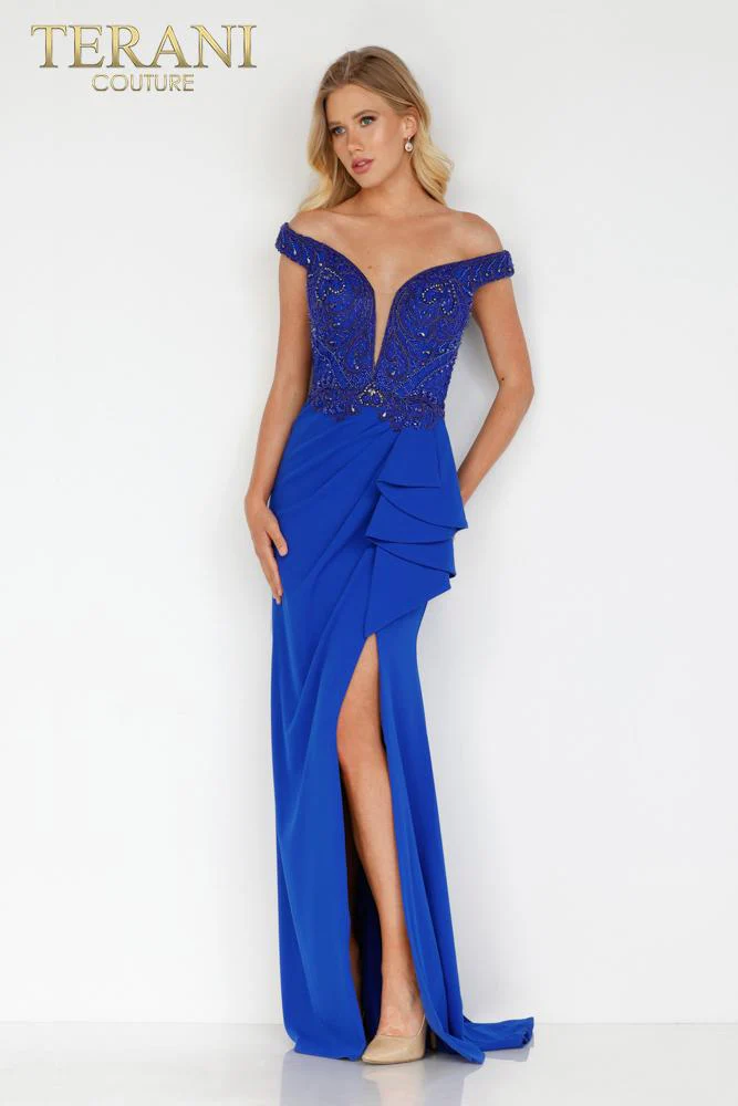 Terani Mother of the Bride Dress 2221M0381 - Image 5