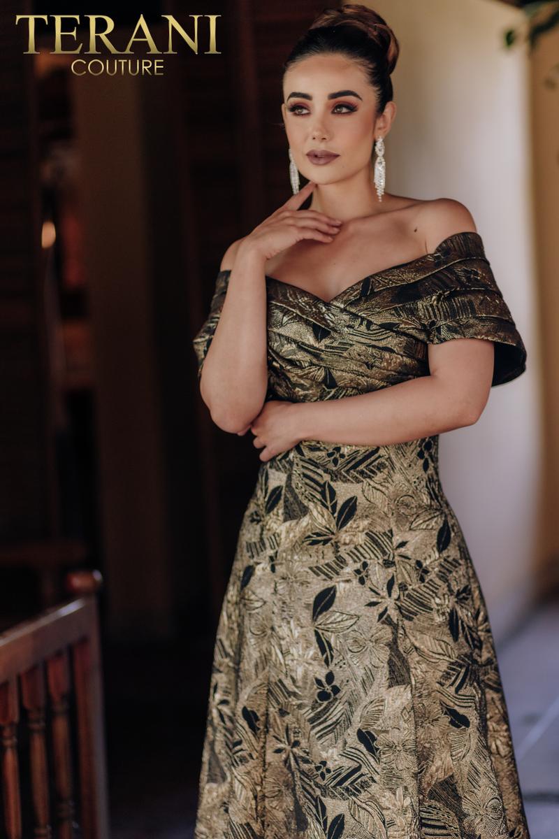 Terani Mother of the Bride Dress 232M1522 - Image 3