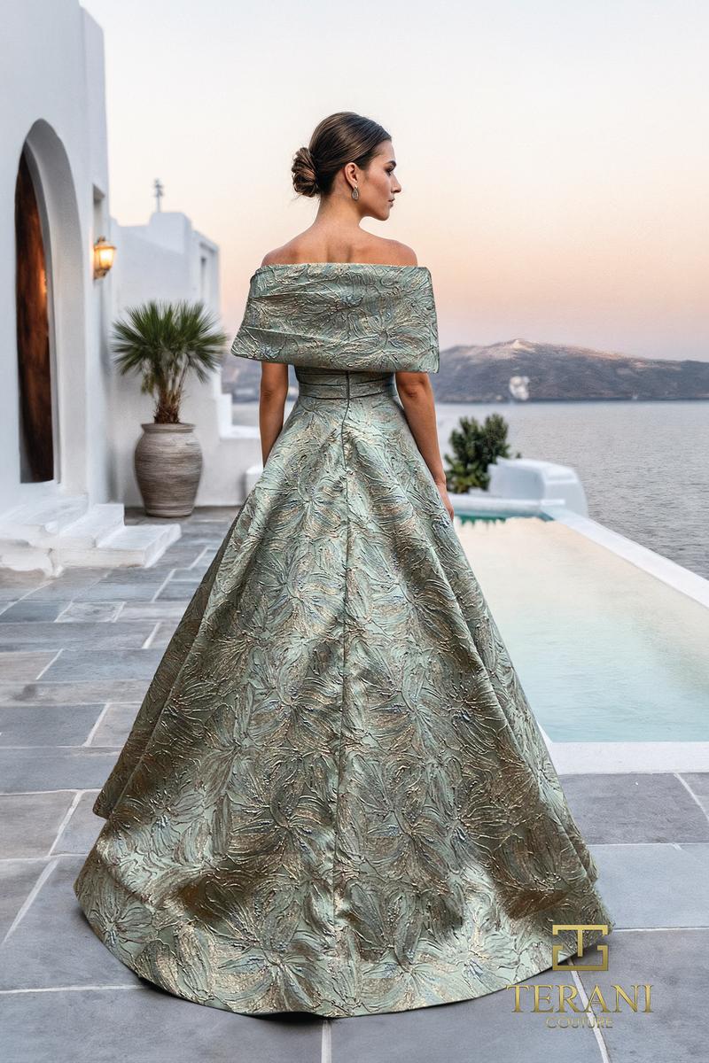 Terani Mother of the Bride Dress 261M6453 - Image 5