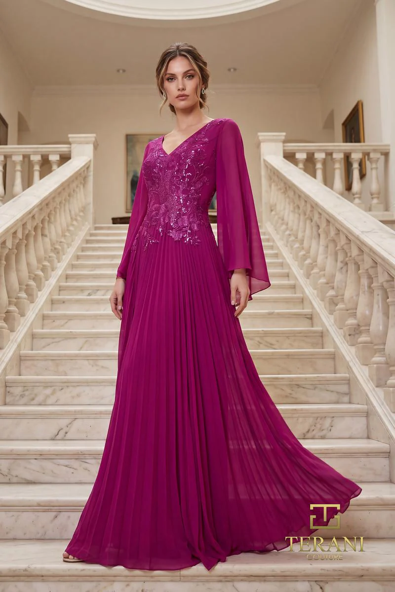 Terani Mother of the Bride Dress 261M6681 - Image 3