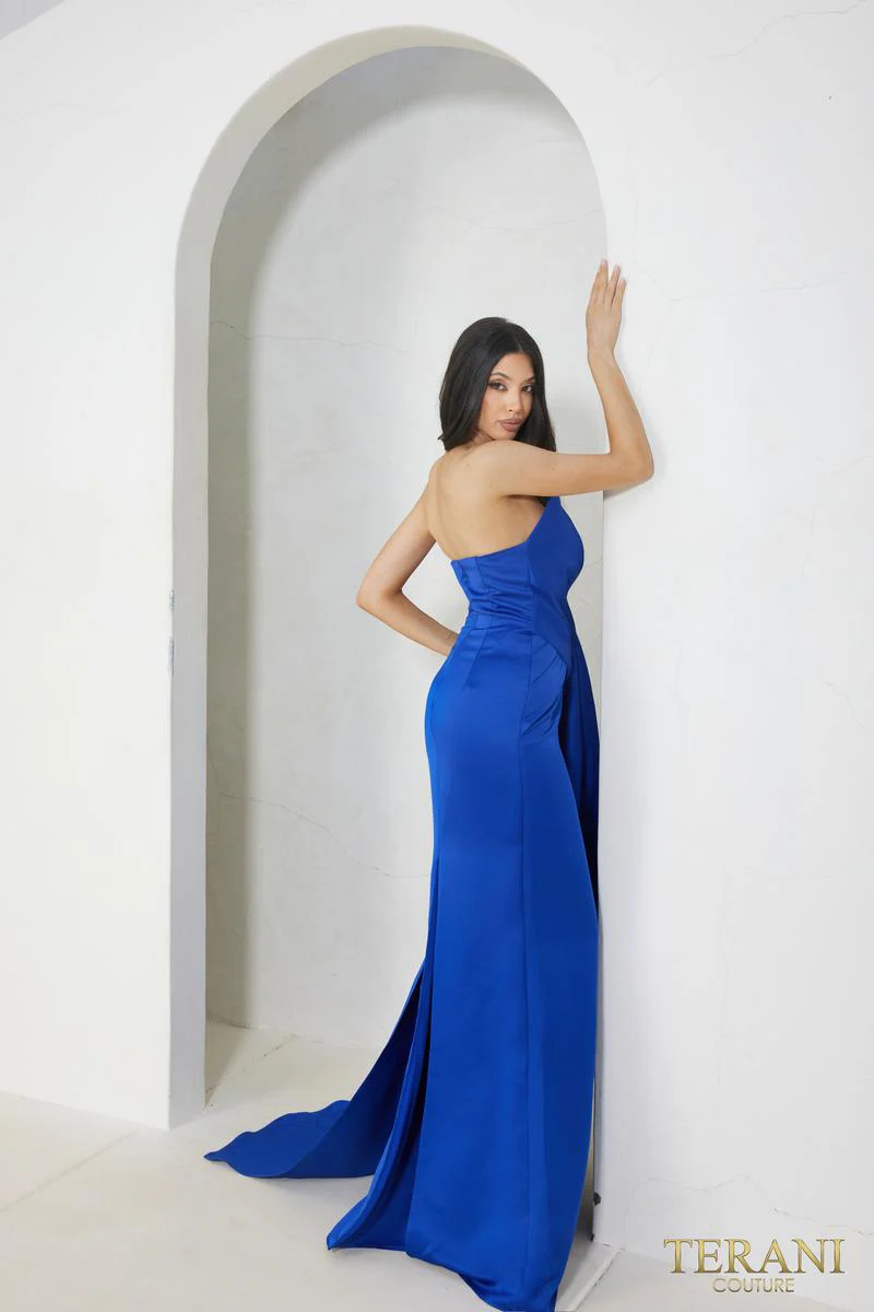 Terani Strapless Evening Dress 241P2008 - Image 4