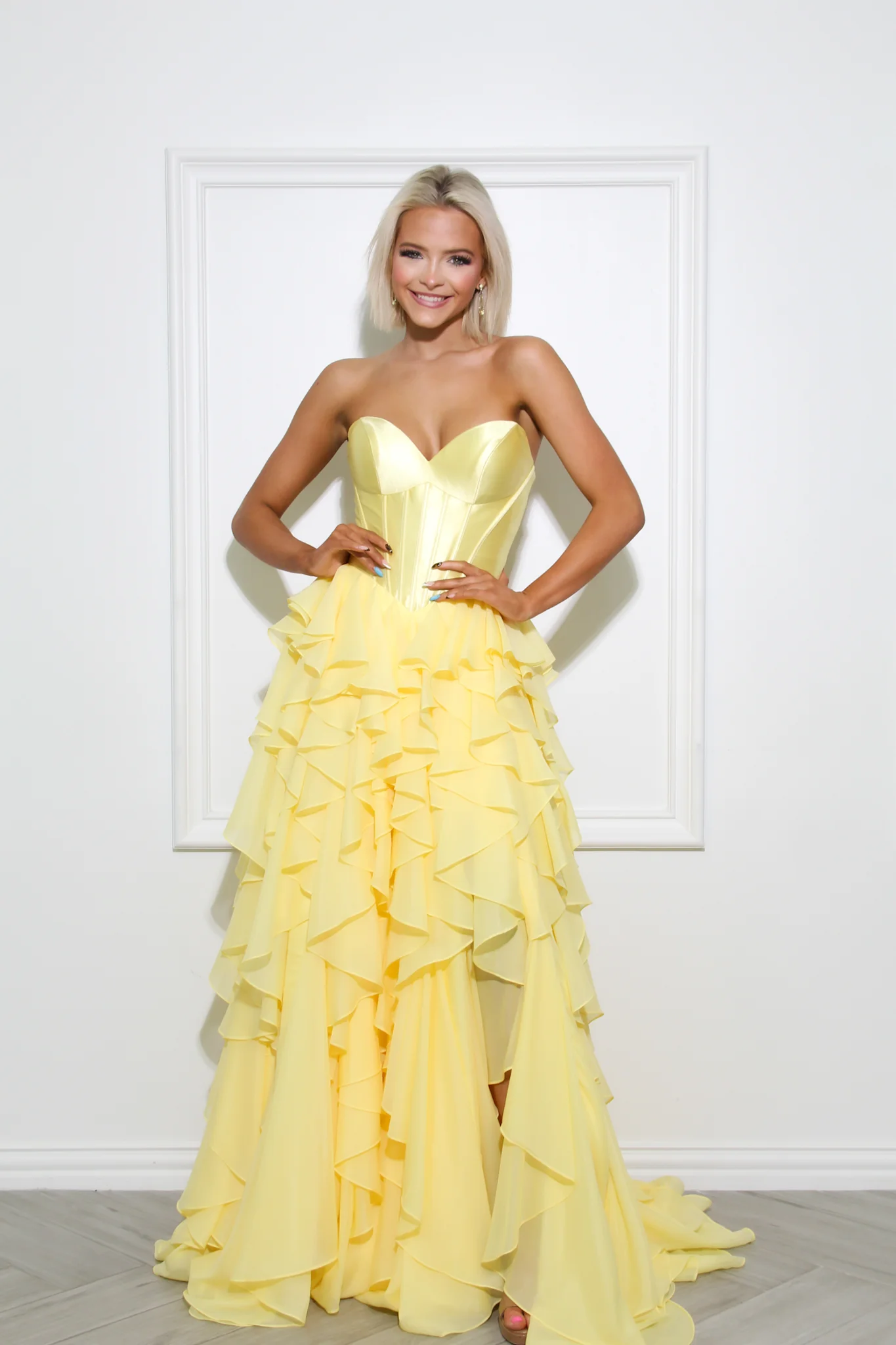 Terry Costa Exclusive Dress ML8525 - Image 3